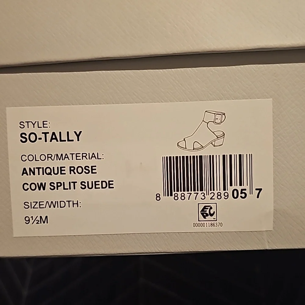 Pink Suede open toe ankle boots - Picture 7 of 7